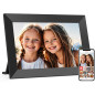 Frameo Cadre Photo Numérique 10,1 WiFi HD IPS Tactile 32 Go Partage Mobile & Auto-Rotation Mural