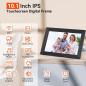 Cadre Photo Numérique 10,1 WiFi HD IPS 1280x800 Écran Tactile Noir, Partage Photos/Vidéos à Distance via Appli Cadre Photo Numérique 10,1 WiFi HD IPS 1280x800 Écran Tactile Noir, Partage Photos/Vidéos à Distance via Appli