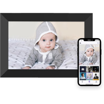 Cadre Photo Numérique 10.1 WiFi HD IPS Tactile Noir
