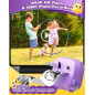 Kids Instant Print Camera for Girls & Boys 3-12 - 1080P HD Digital Photo & Video Toy, Purple