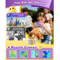 Kids Instant Print Camera for Girls & Boys 3-12 - 1080P HD Digital Photo & Video Toy, Purple