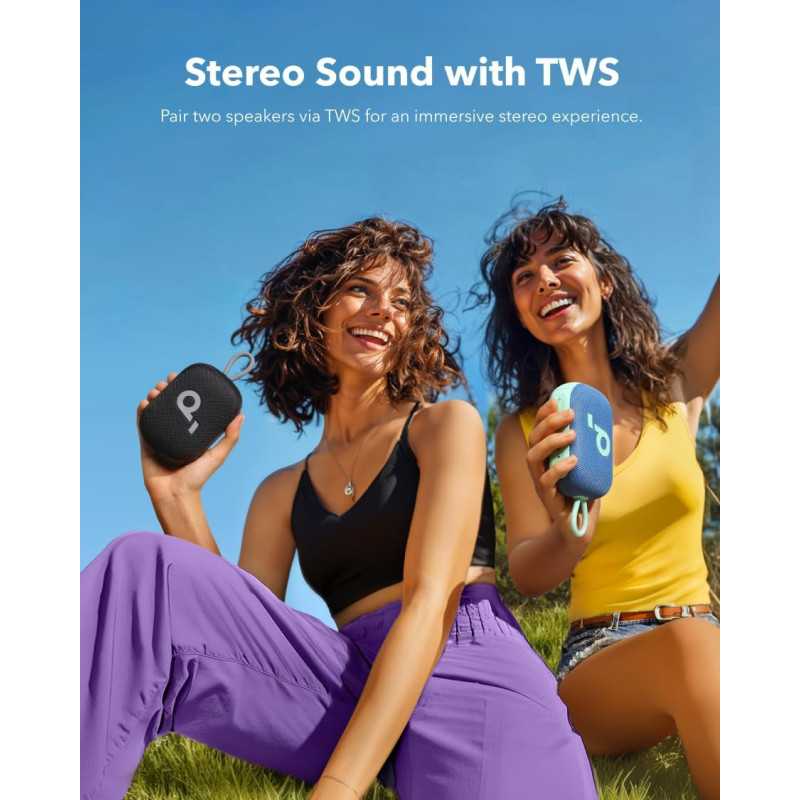 Enceinte Bluetooth Soundcore Select 4 Go Étanche IP67, 20H