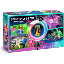Canal Toys Studio Creator 360 Kit with Green Screen, Tripod & Light Ring