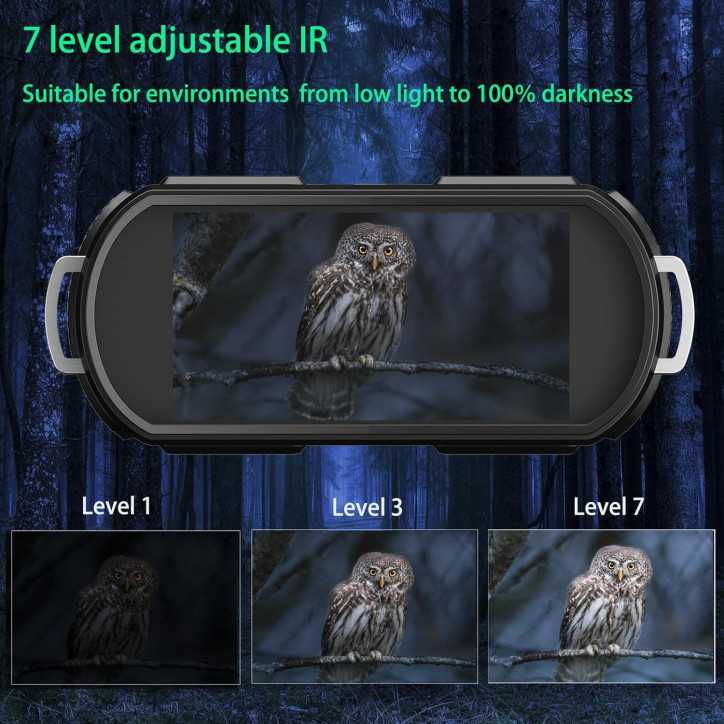 Jumelles Vision Nocturne 8X Rechargeables 4000mAh - Cadeau Homme Chasse Camping Jumelles Vision Nocturne 8X Rechargeables 4000mAh - Cadeau Homme Chasse Camping