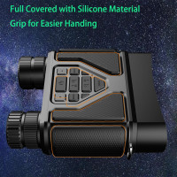 Night Vision Goggles with 8X Zoom - Rechargeable Binoculars for Hunting & Camping, Ideal Gift for Men, Dad, Husband