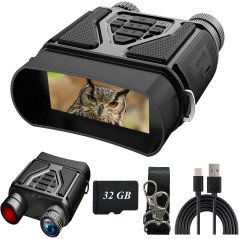 Night Vision Goggles 8X Zoom – Rechargeable Hunting & Camping Gear Gift