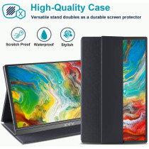 KYY Écran Portable 15,6 FHD HDR USB-C HDMI Gaming PC Mac