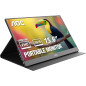 AOC 16T20 15.6 FHD Portable Monitor USB-C Mini HDMI IPS Display with Speakers & Smart Cover for Laptop, PS5, Xbox AOC 16T20 15.6 FHD Portable Monitor USB-C Mini HDMI IPS Display with Speakers & Smart Cover for Laptop, PS5, Xbox