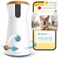 Furbo Caméra Chien 360° avec Distribution Friandises, Sécurité Maison & Alertes, Haut-Parleur 2 Sens