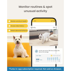 Furbo Cam 360° : Sécurité & Friandises pour Chiens Connectée