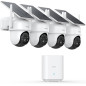 aosu 4-Cam Outdoor Wireless Security Camera System, Solar-Powered, 360° Pan & Tilt, 2K Night Vision, No Subscription aosu 4-Cam Outdoor Wireless Security Camera System, Solar-Powered, 360° Pan & Tilt, 2K Night Vision, No Subscription