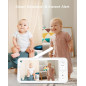 ARENTI Baby Monitor D3 Set - 2x 3MP 2K WiFi 6 Cameras, 5 Screen, Night Vision, Cry Detection, Auto Tracking ARENTI Baby Monitor D3 Set - 2x 3MP 2K WiFi 6 Cameras, 5 Screen, Night Vision, Cry Detection, Auto Tracking