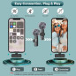 MAYBESTA Wireless Bluetooth Lavalier Microphone for iPhone & Android - Clip-on Mini Mic for YouTube & Podcast MAYBESTA Wireless Bluetooth Lavalier Microphone for iPhone & Android - Clip-on Mini Mic for YouTube & Podcast