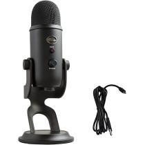 Micro Logitech Blue Yeti USB pour Streaming, Gaming & Podcast