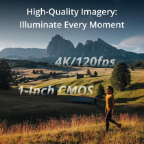 DJI Osmo Pocket 3: 4K/120fps Vlogging Camera with 3-Axis Stabilization