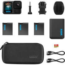 GoPro HERO13 Black Bundle avec Batteries, Chargeur & Carte 64GB