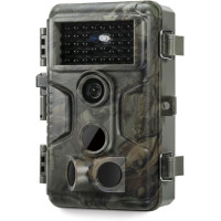 GardePro A3S Trail Camera 64MP 1296p HD, 100ft No Glow Night Vision, 0.1s Trigger, Waterproof, Motion Activated