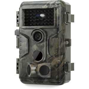 GardePro A3S Trail Camera 64MP 1296p HD, 100ft No Glow Night Vision, 0.1s Trigger, Waterproof, Motion Activated