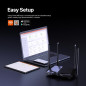 Routeur WiFi Tenda AC1200 Dual Band, Haute Vitesse, 4 Ports Ethernet, App Smart, Contrôle Parental Routeur WiFi Tenda AC1200 Dual Band, Haute Vitesse, 4 Ports Ethernet, App Smart, Contrôle Parental