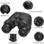 Jumelles Compactes Occer 12x25 pour Adultes et Enfants, Étanches avec Vision en Basse Lumière, Mise au Point Facile