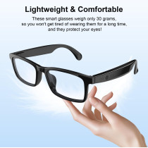 Smart Waterproof Bluetooth Glasses for Men & Women with Polarized Lenses