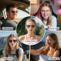 Smart Bluetooth Glasses for Men & Women, Touch Control, Anti-Blue Light, Polarized Photochromic Lenses, Audio Sunglasses