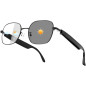 Smart Bluetooth Glasses for Men & Women, Touch Control, Anti-Blue Light, Polarized Photochromic Lenses, Audio Sunglasses