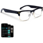 Lunettes Intelligentes AI – Traduction Instantanée 164 Langues, Bluetooth, Anti-Lumière Bleue, IPX5 Or Lunettes Intelligentes AI – Traduction Instantanée 164 Langues, Bluetooth, Anti-Lumière Bleue, IPX5 Or