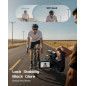 Caméra Vidéo 5K UHD 64MP Vlogging avec Écran Tactile Rotatif 3, Vision Nocturne IR, Zoom 16X, WiFi, 32GB, Microphone