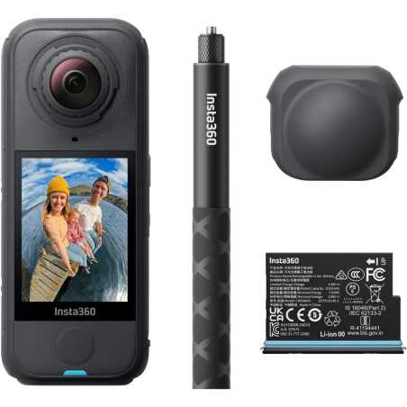 Insta360 X4 Air Bundle: Lightweight 8K 360 Camera with Stabilization