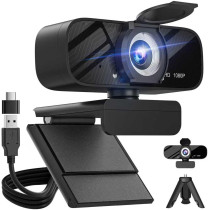 Webcam Full HD 1080p Gohero – Auto Correction & Microphone