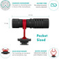 Movo VXR10 Universal Shotgun Microphone for DSLR, iPhone & Android with Shock Mount & Deadcat Windscreen Movo VXR10 Universal Shotgun Microphone for DSLR, iPhone & Android with Shock Mount & Deadcat Windscreen