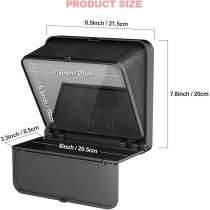 LENSGO TC7S Mini Portable Teleprompter for Phone with Remote & App