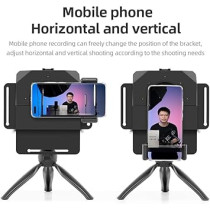 AMBITFUL 7.5 Mini Teleprompter with Tripod for Smartphone & DSLR