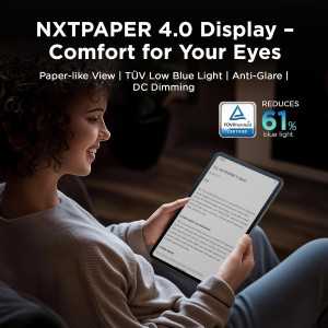 TCL NXTPAPER 11 Gen 2 Android Tablet 11 with Stylus, Flip Case, NXTPAPER 4.0, AI Tools, 8+8GB RAM, 128GB Gray