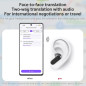 Écouteurs Traducteurs AI NE20 Bluetooth 6.0 avec Écran Tactile LCD, Traduction Temps Réel 148 Langues Écouteurs Traducteurs AI NE20 Bluetooth 6.0 avec Écran Tactile LCD, Traduction Temps Réel 148 Langues