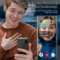 Écouteurs Traduction AI Temps Réel, 164 Langues, 6 Modes, Appels Audio/Video, 42H Autonomie