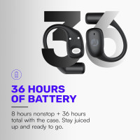 Raycon Essential Open Earbuds – Wireless Bluetooth 6.0, 36H Battery