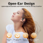 Open Ear Bluetooth Headphones 5.4 with Ergonomic Earhook, Touch Control, 40H Playtime, IPX6 Waterproof (Black) Open Ear Bluetooth Headphones 5.4 with Ergonomic Earhook, Touch Control, 40H Playtime, IPX6 Waterproof (Black)