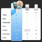 4-in-1 DIY TENS & EMS Muscle Stimulator, Dual Channel Pain Relief Therapy, FDA Cleared, Rechargeable with 12 Electrode Pads