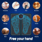 Beyn Health Expert Stimulateur Électronique Pieds - Tapis Massage Portable Rechargeable avec 8 Modes, 19 Niveaux & Télécomma Beyn Health Expert Stimulateur Électronique Pieds - Tapis Massage Portable Rechargeable avec 8 Modes, 19 Niveaux & Télécomma