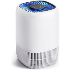 Purificateur d'air domestique H13 True HEPA, 1076 Ft², anti-poils, odeurs, pollen, fumée, silencieux