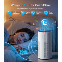 Purificateur d'air maison 1500 Ft² avec filtre HEPA vrai