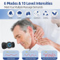 Rechargeable Mini TENS Unit Muscle Stimulator - Deep Tissue EMS Massager for Pain Relief, FSA/HSA Eligible