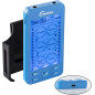 Tens Unit Plus 24 Rechargeable Electronic Pulse Massager - Multi Mode Device with Accessories (Blue)