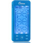 Tens Unit Plus 24 Rechargeable Electronic Pulse Massager - Multi Mode Device with Accessories (Blue)