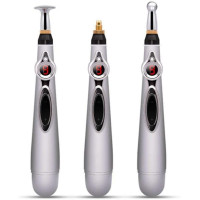 Stylo Acupuncture Électrique 3-en-1 pour Soulagement Douleur