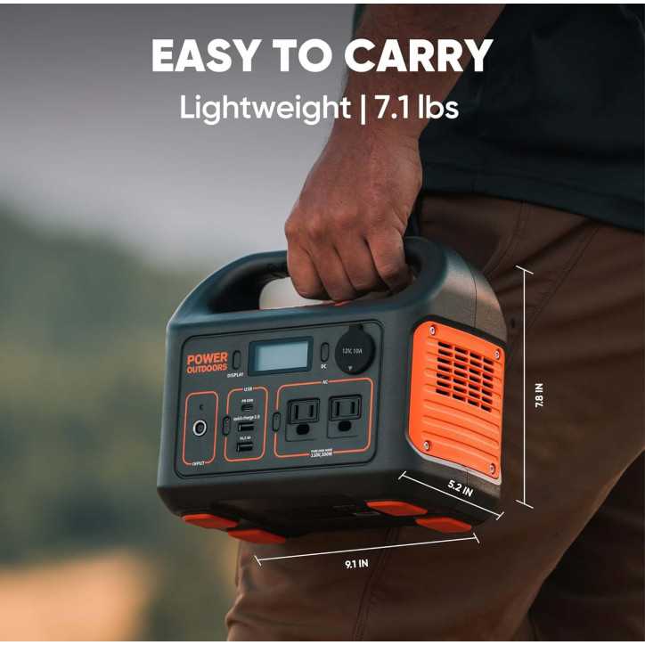 Jackery Explorer 300 Portable Power Station 293Wh Backup Battery Solar Generator for Outdoors Camping