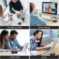 USB Computer Speakers with Mic, 2 Sound Modes, Enhanced Voice Pickup for Zoom, PC & Laptop Home Office Use USB Computer Speakers with Mic, 2 Sound Modes, Enhanced Voice Pickup for Zoom, PC & Laptop Home Office Use