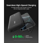 Belkin Power Bank 20000mAh 30W avec câble intégré, charge rapide USB-C, compatible iPhone 17 & Galaxy S25 noir